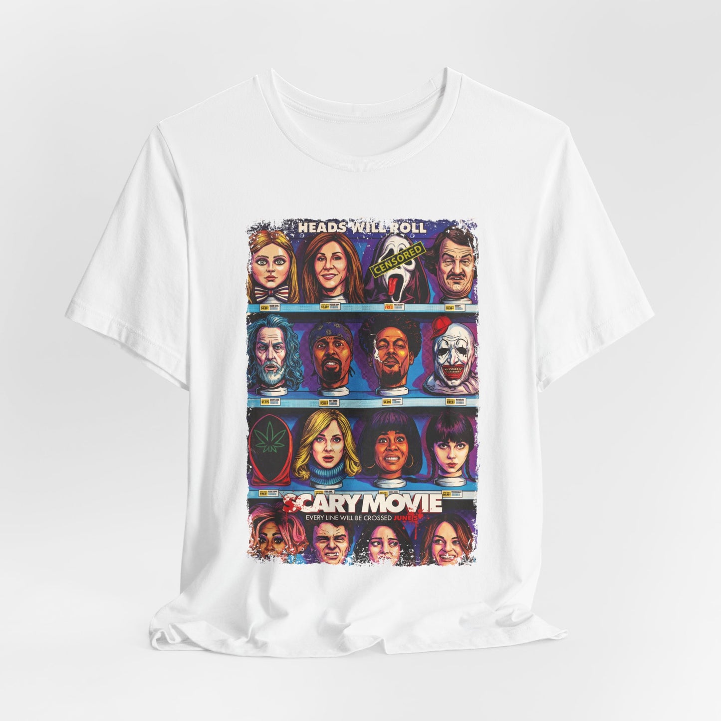 Scary Movie Horror Movies | Unisex Graphic Short Sleeve Tee