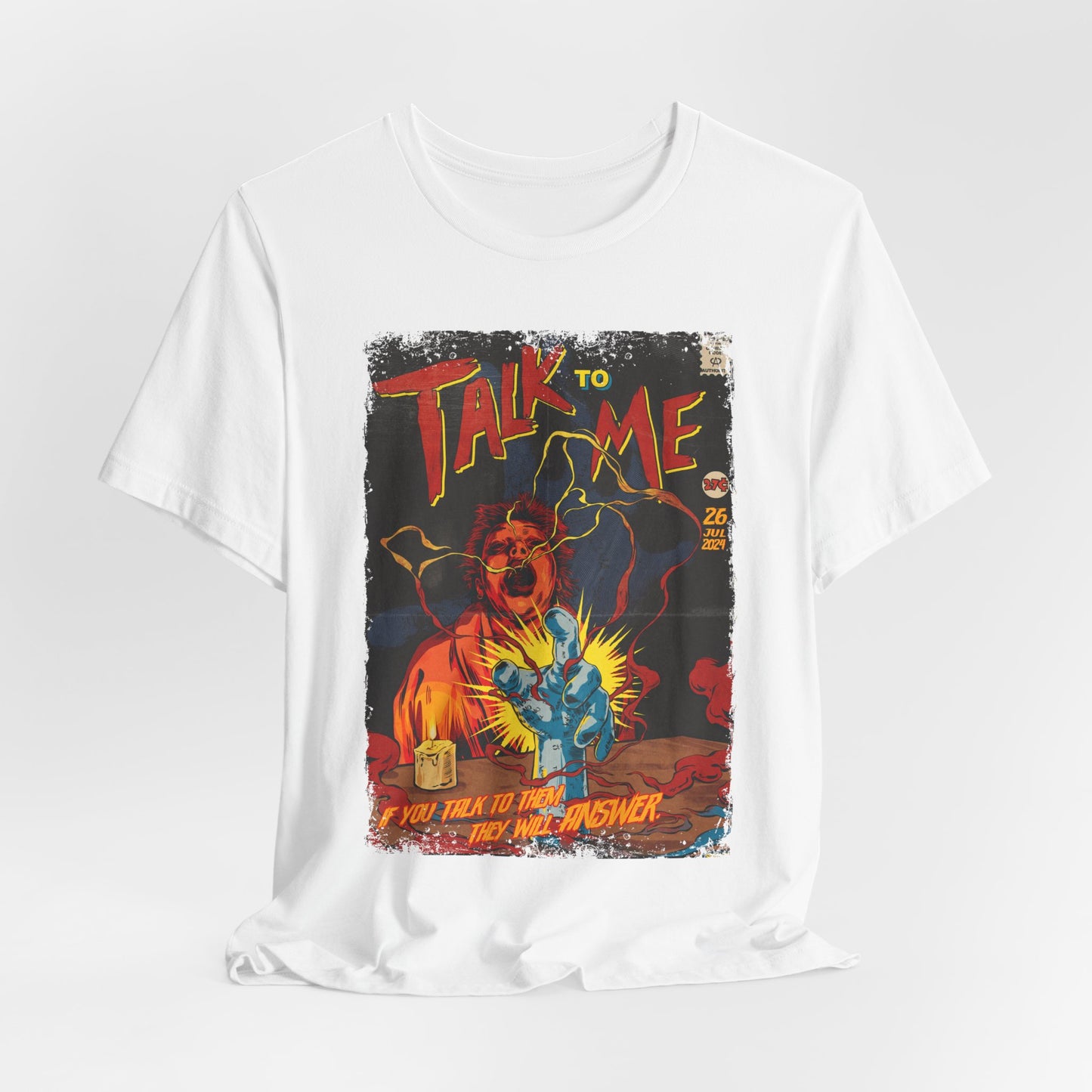 Talk to Me Horror Movie | Unisex Graphic Short Sleeve Tee