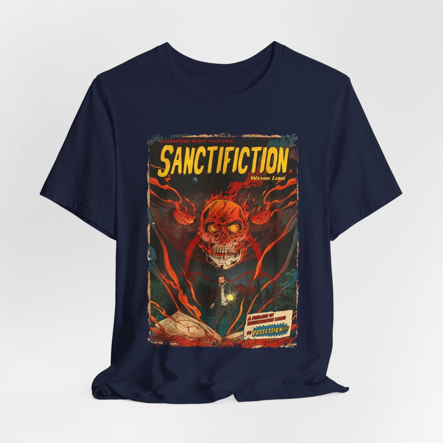 Sactifiction Horror Movie | Unisex Graphic Short Sleeve Tee