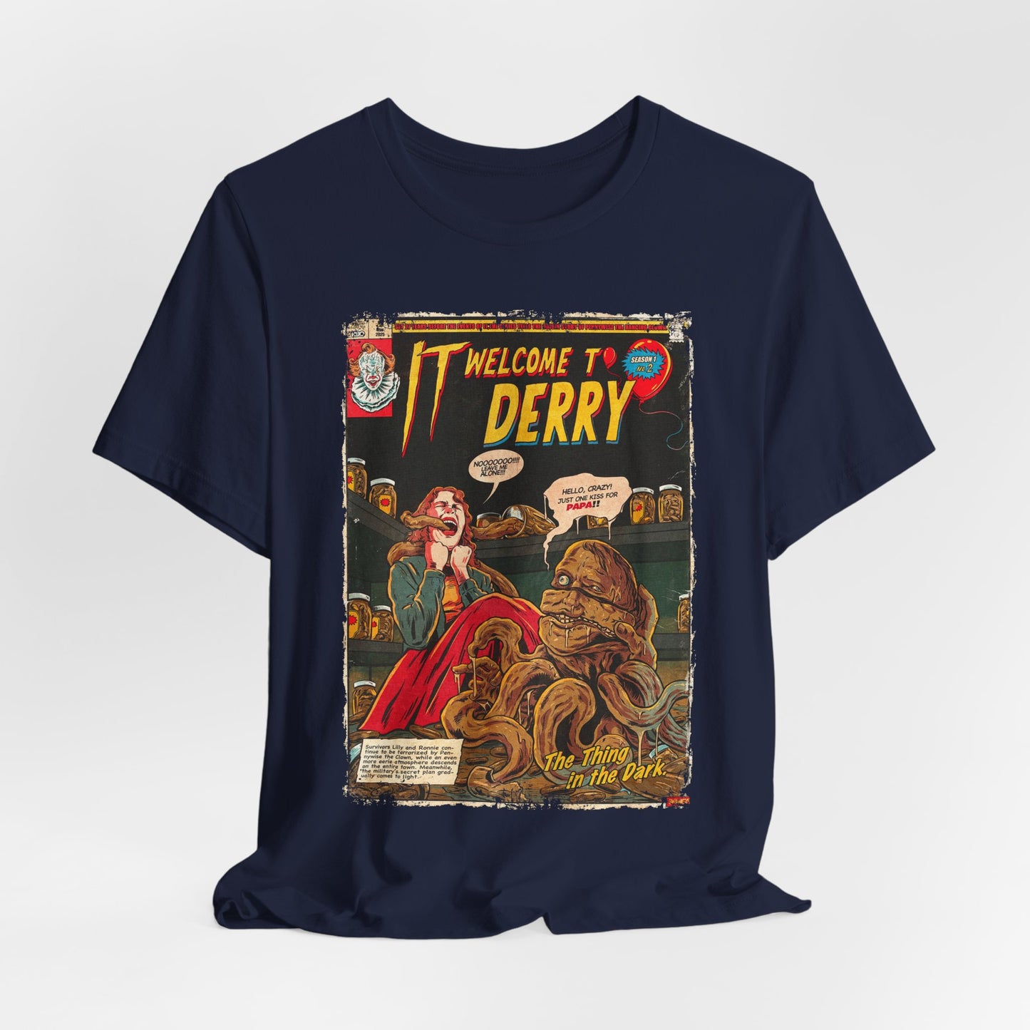 IT Welcome To Derry Horror TV Series | Unisex Graphic Short Sleeve Tee