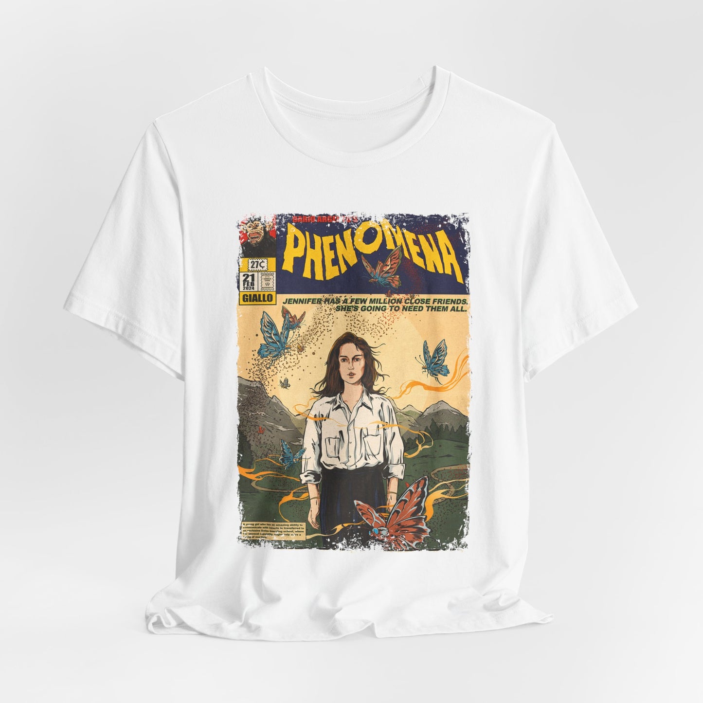 Phenomena Horror Movie | Unisex Graphic Short Sleeve Tee