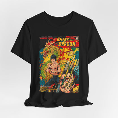 Enter The Dragon Action Movie | Unisex Graphic Short Sleeve Tee