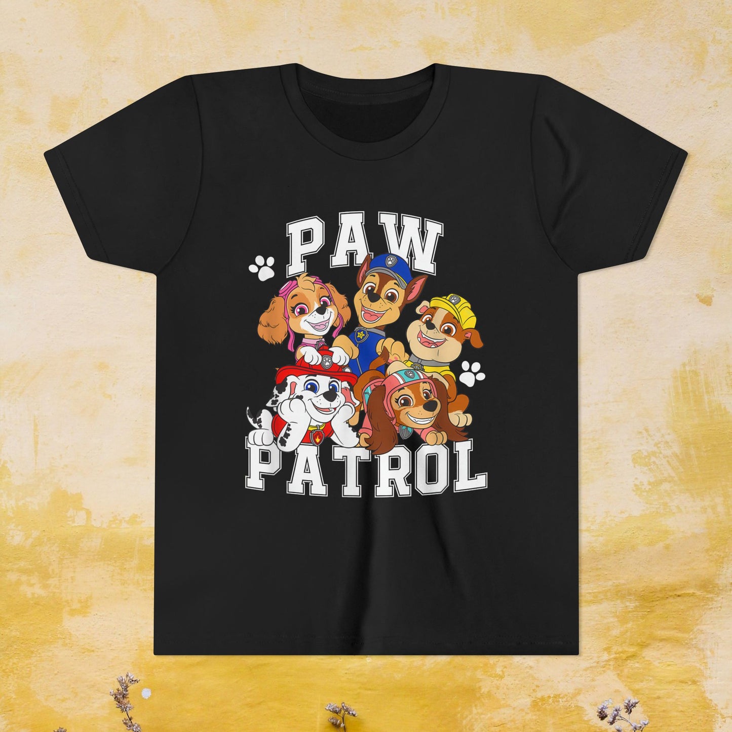 Paw Patrol T-shirt - Animation TV Series Youth Short Sleeve Tee
