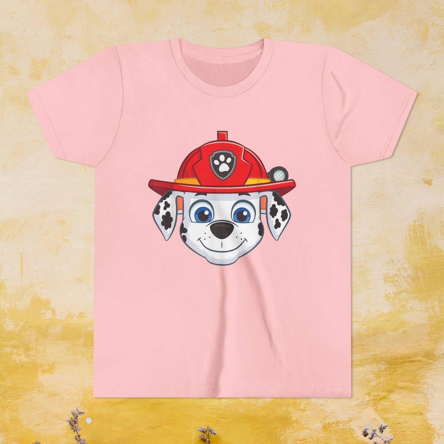 Marshall - Paw Patrol T-shirt - Animation TV Series Youth Short Sleeve Tee