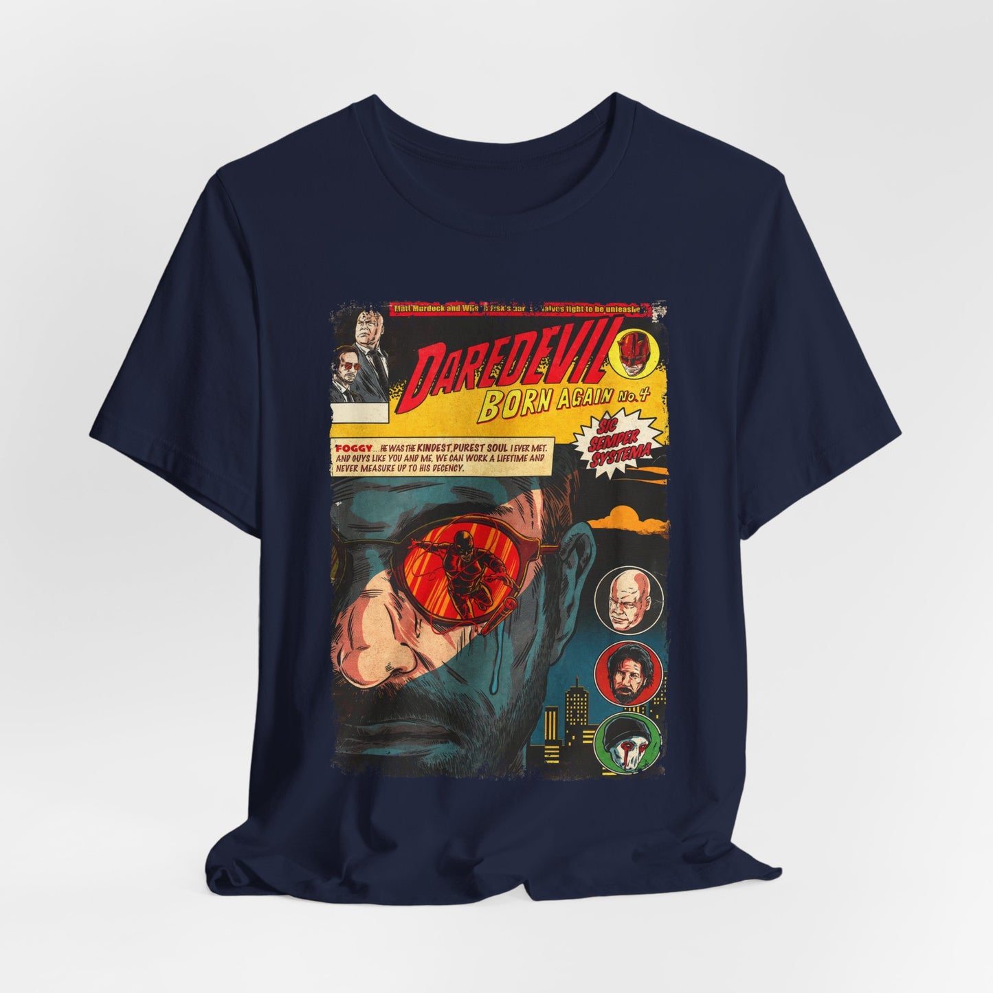 Daredevil Superhero TV Series | Unisex Graphic Short Sleeve Tee