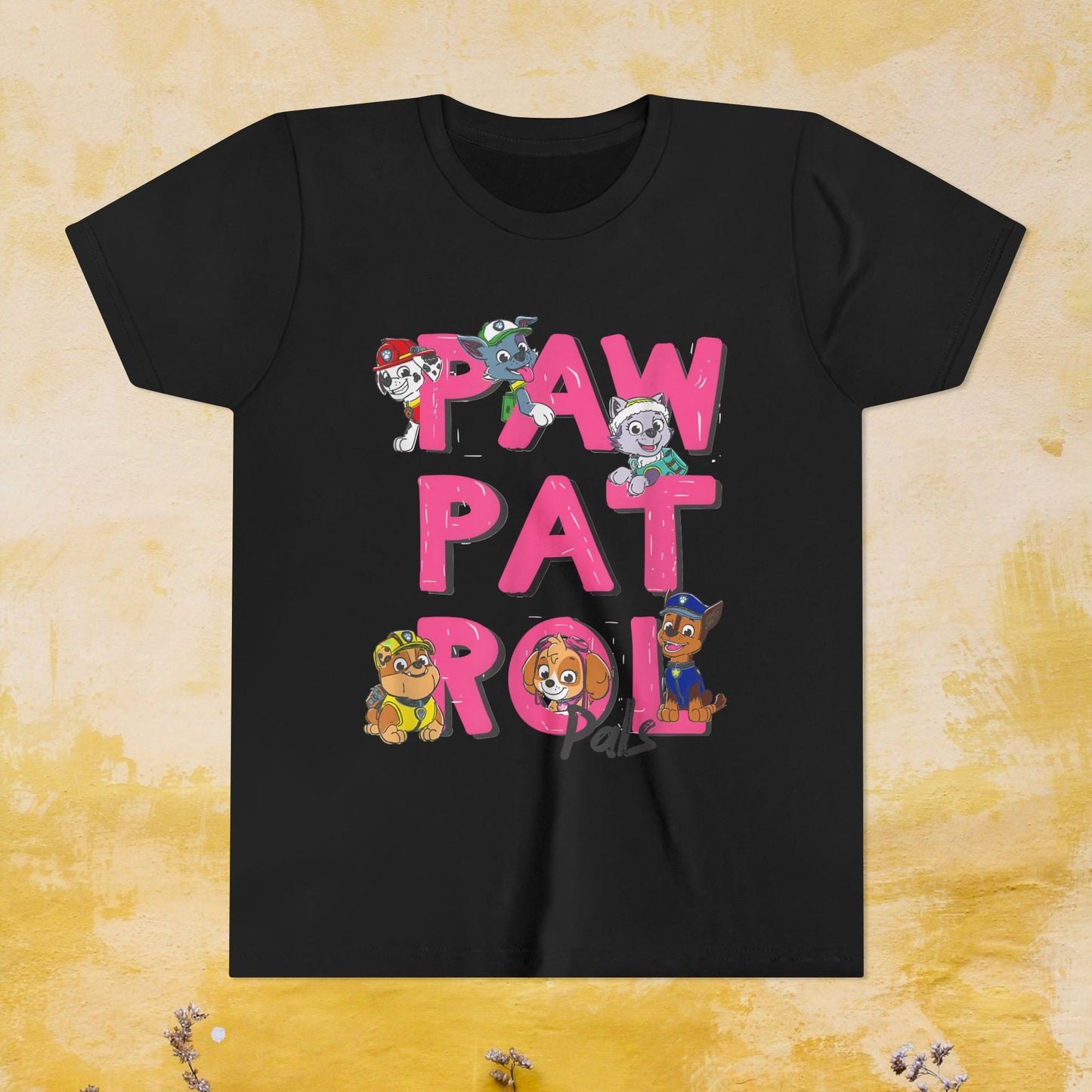 Paw Patrol T-shirt - Animation TV Series Youth Short Sleeve Tee