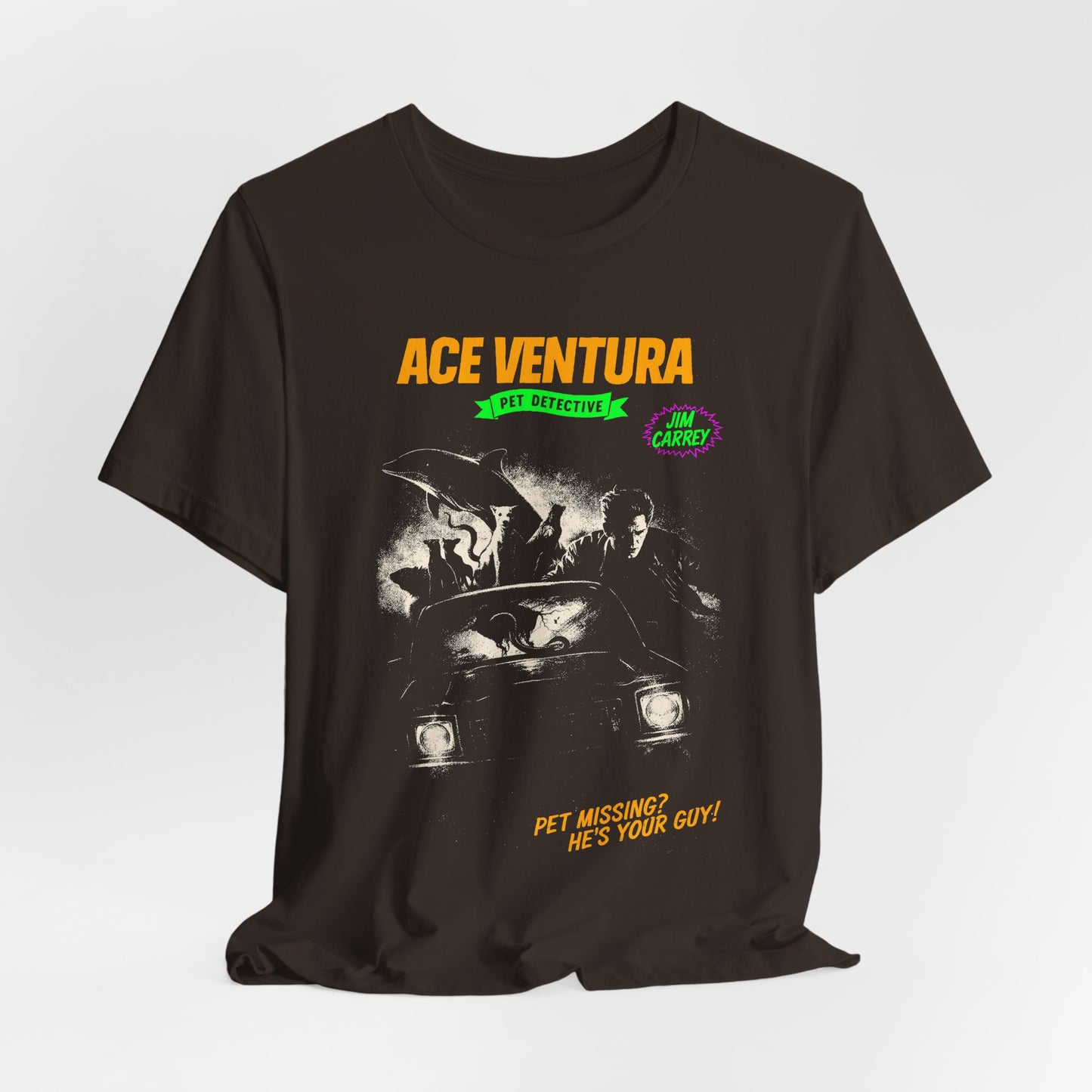 Ace Ventura Movie T-Shirt | Unisex Graphic Short Sleeve Tee