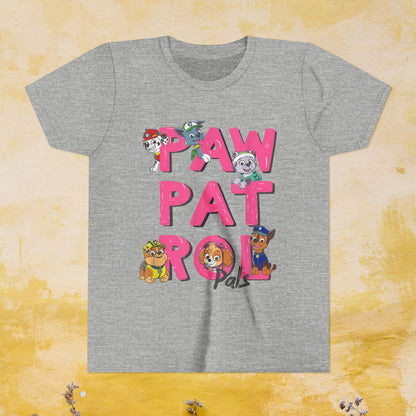 Paw Patrol T-shirt - Animation TV Series Youth Short Sleeve Tee