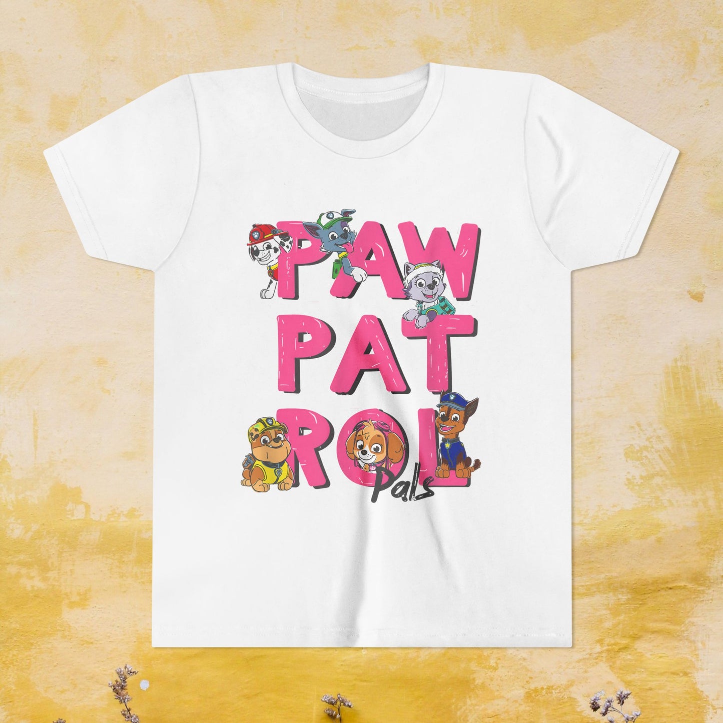 Paw Patrol T-shirt - Animation TV Series Youth Short Sleeve Tee