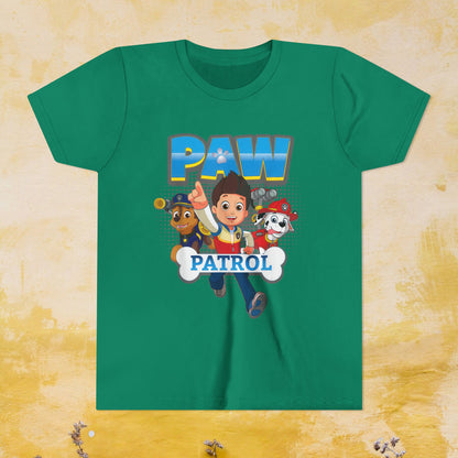 Paw Patrol T-shirt - Animation TV Series Youth Short Sleeve Tee