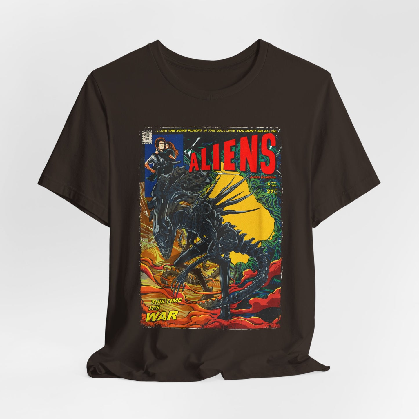 Aliens Horror Sci-fi Movie | Unisex Graphic Short Sleeve Tee