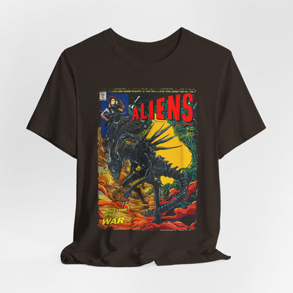 Aliens Horror Sci-fi Movie | Unisex Graphic Short Sleeve Tee