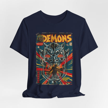 Demons Horror Movie | Unisex Graphic Short Sleeve Tee