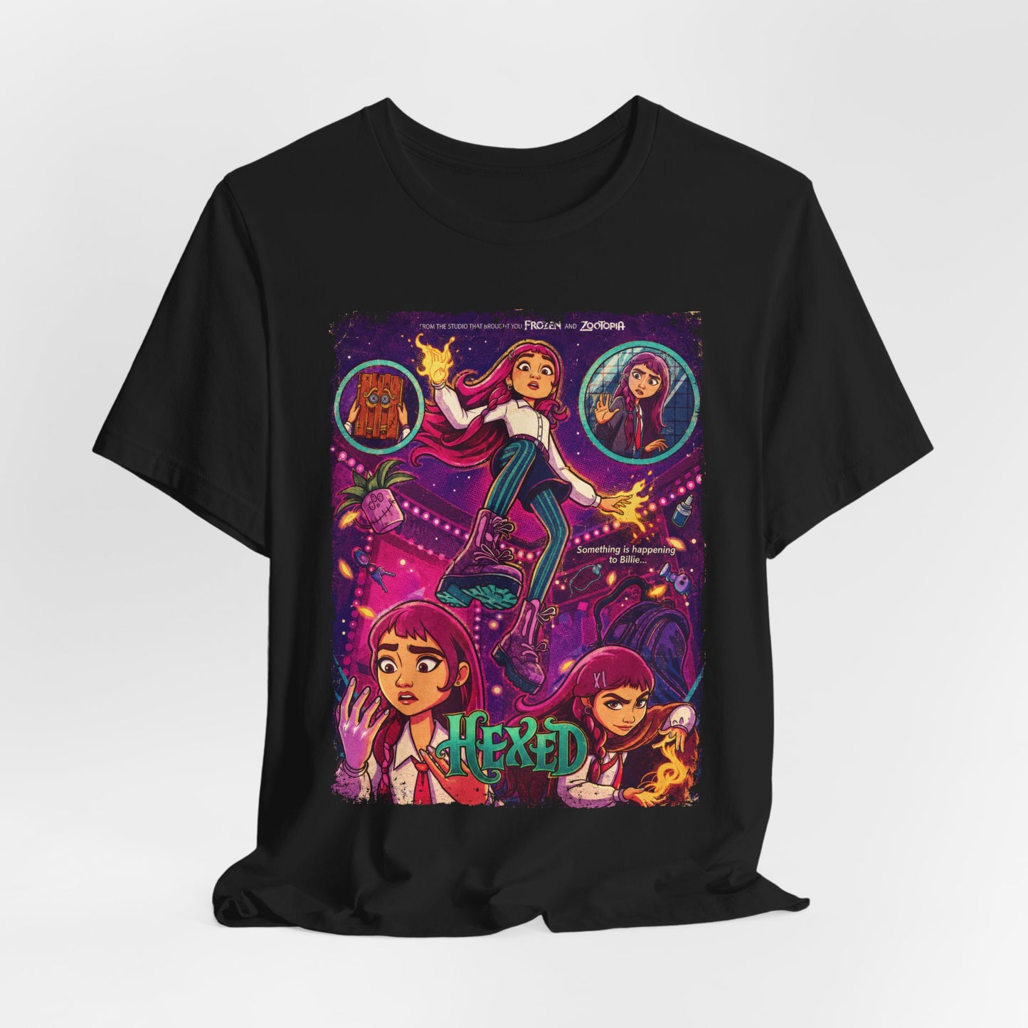 Hexed Animation Movie | Unisex Graphic Short Sleeve Tee