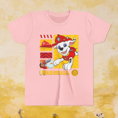 Marshall - Paw Patrol T-shirt - Animation TV Series Youth Short Sleeve Tee