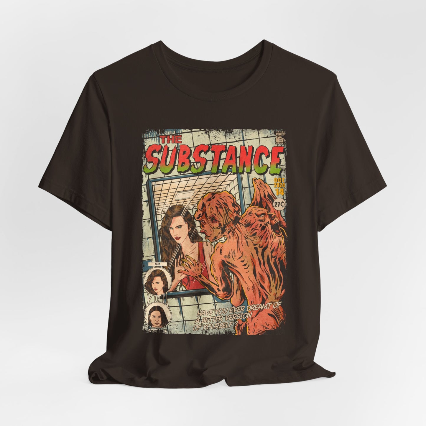 The Substance Horror Movie | Unisex Graphic Short Sleeve Tee