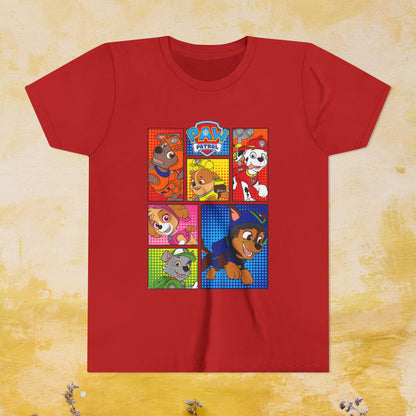 Paw Patrol T-shirt - Animation TV Series Youth Short Sleeve Tee