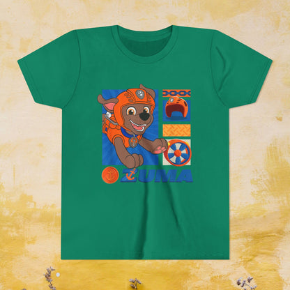 Zuma - Paw Patrol T-shirt - Animation TV Series Youth Short Sleeve Tee