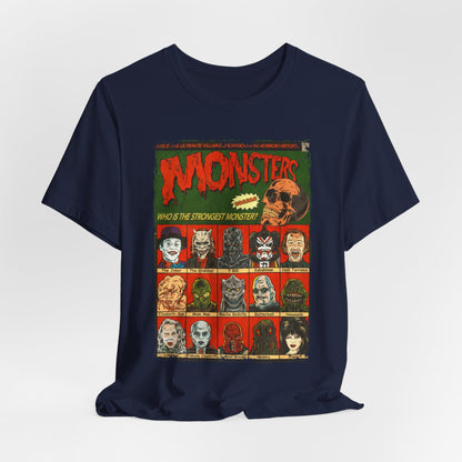 Monsters Horror Movie | Unisex Graphic Short Sleeve Tee