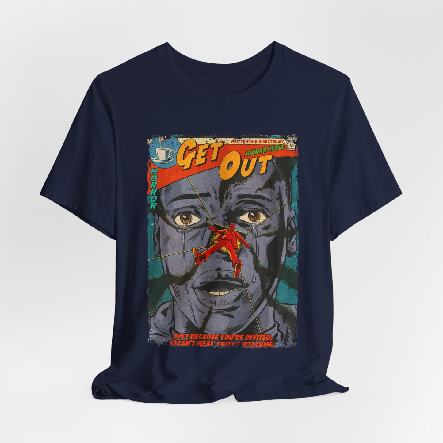 Get Out Horror Movie | Unisex Graphic Short Sleeve Tee