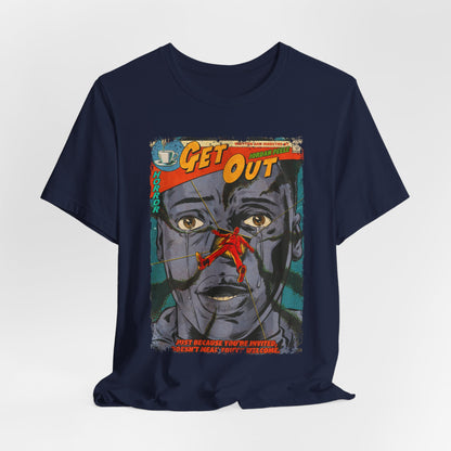Get Out Horror Movie | Unisex Graphic Short Sleeve Tee