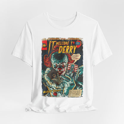IT Welcome To Derry Horror TV Series | Unisex Graphic Short Sleeve Tee