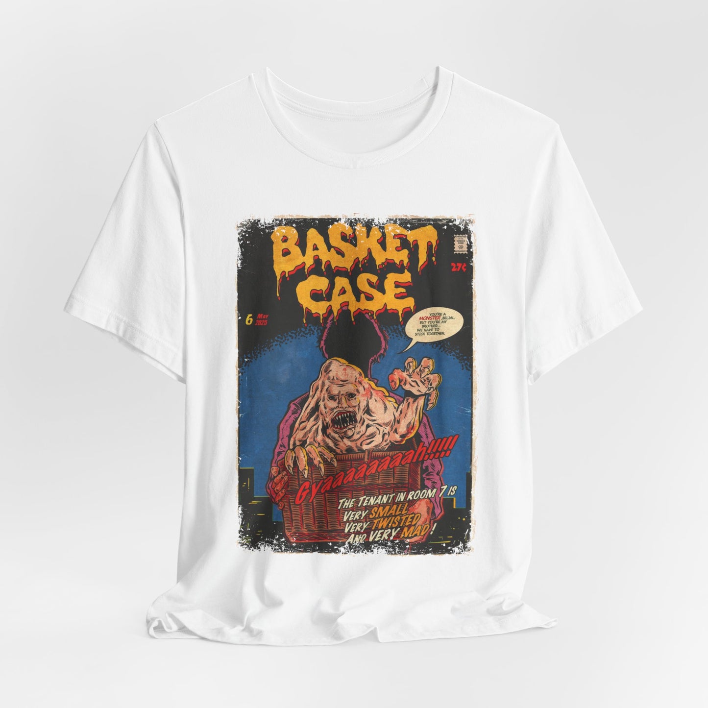 Basket Case Horror Movie | Unisex Graphic Short Sleeve Tee