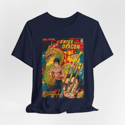 Enter The Dragon Action Movie | Unisex Graphic Short Sleeve Tee