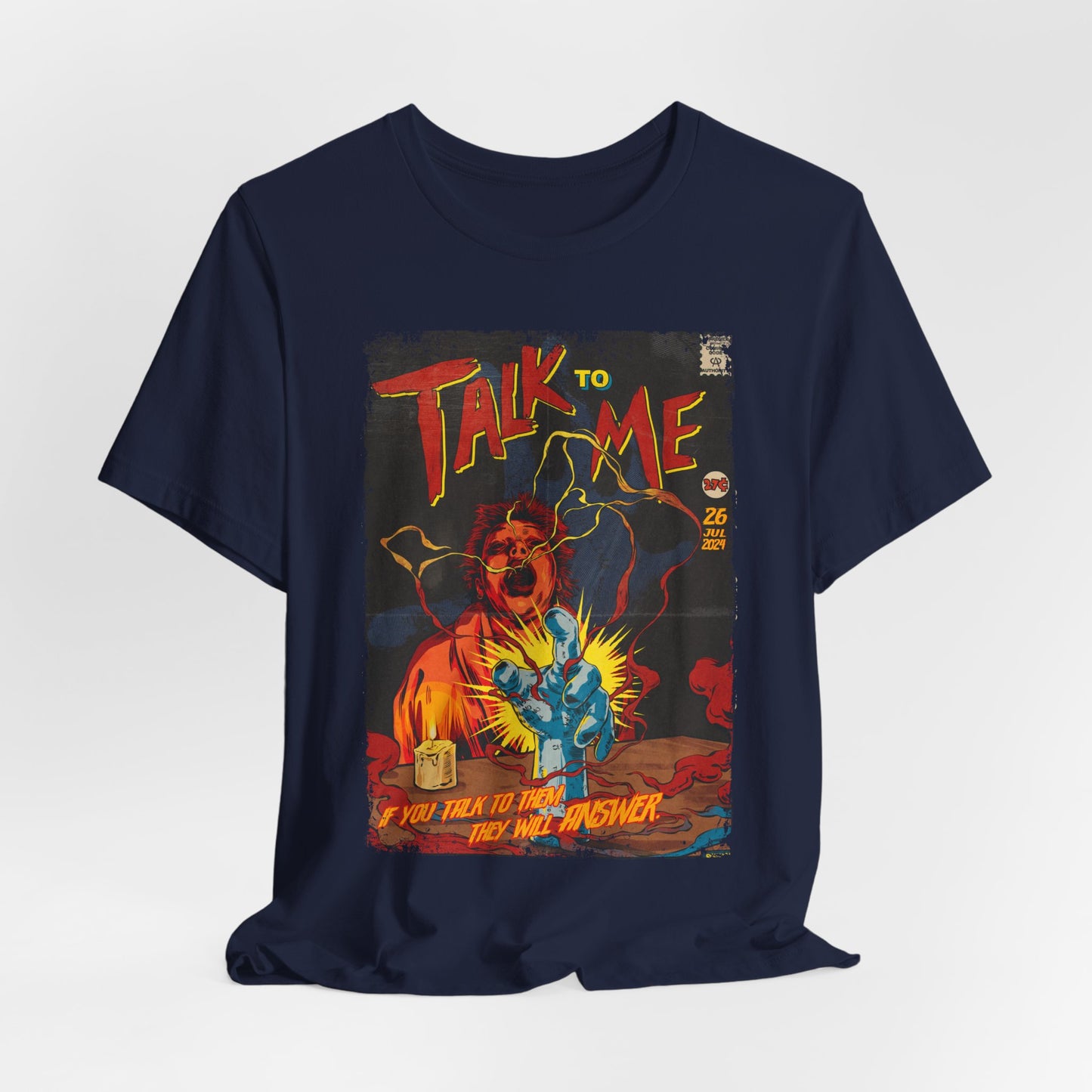 Talk to Me Horror Movie | Unisex Graphic Short Sleeve Tee