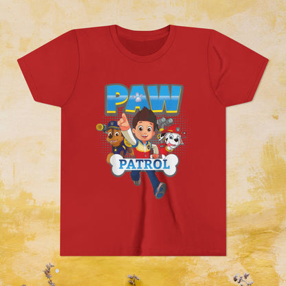 Paw Patrol T-shirt - Animation TV Series Youth Short Sleeve Tee