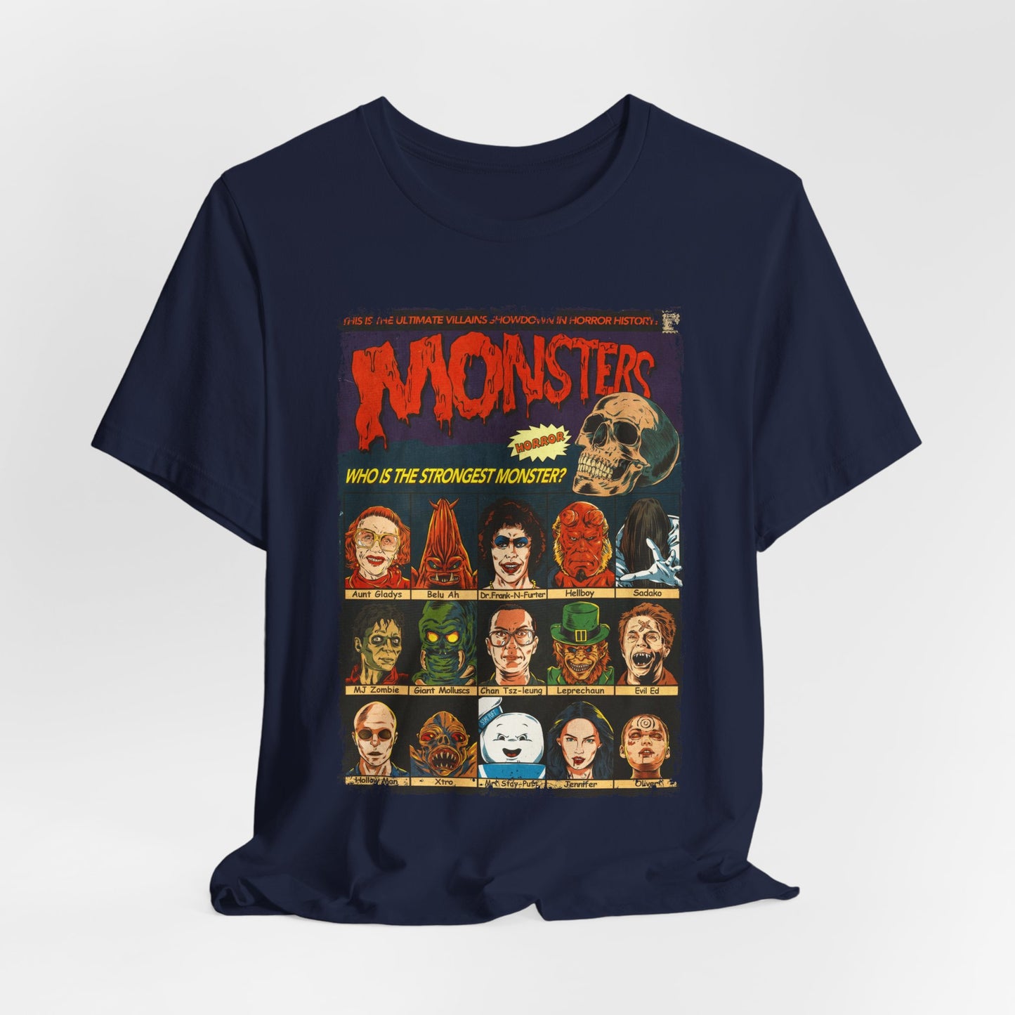 Monsters Horror Movie | Unisex Graphic Short Sleeve Tee