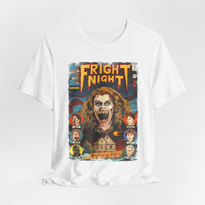 Fright Night Horror Movie | Unisex Graphic Short Sleeve Tee