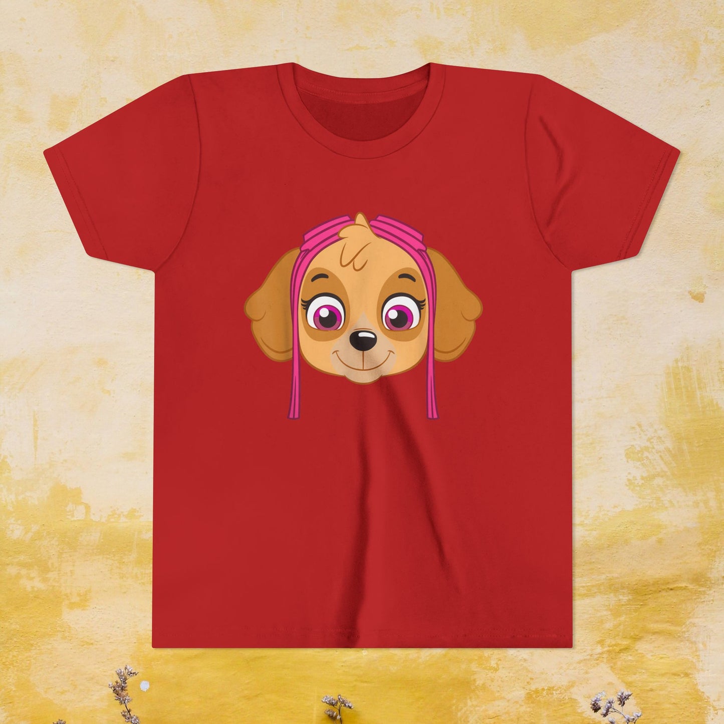 Skye - Paw Patrol T-shirt - Animation TV Series Youth Short Sleeve Tee