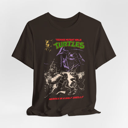 Teenage Mutant Ninja Turtles Animation Superhero Movie T-Shirt | Unisex Graphic Short Sleeve Tee