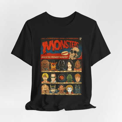 Monsters Horror Movie | Unisex Graphic Short Sleeve Tee