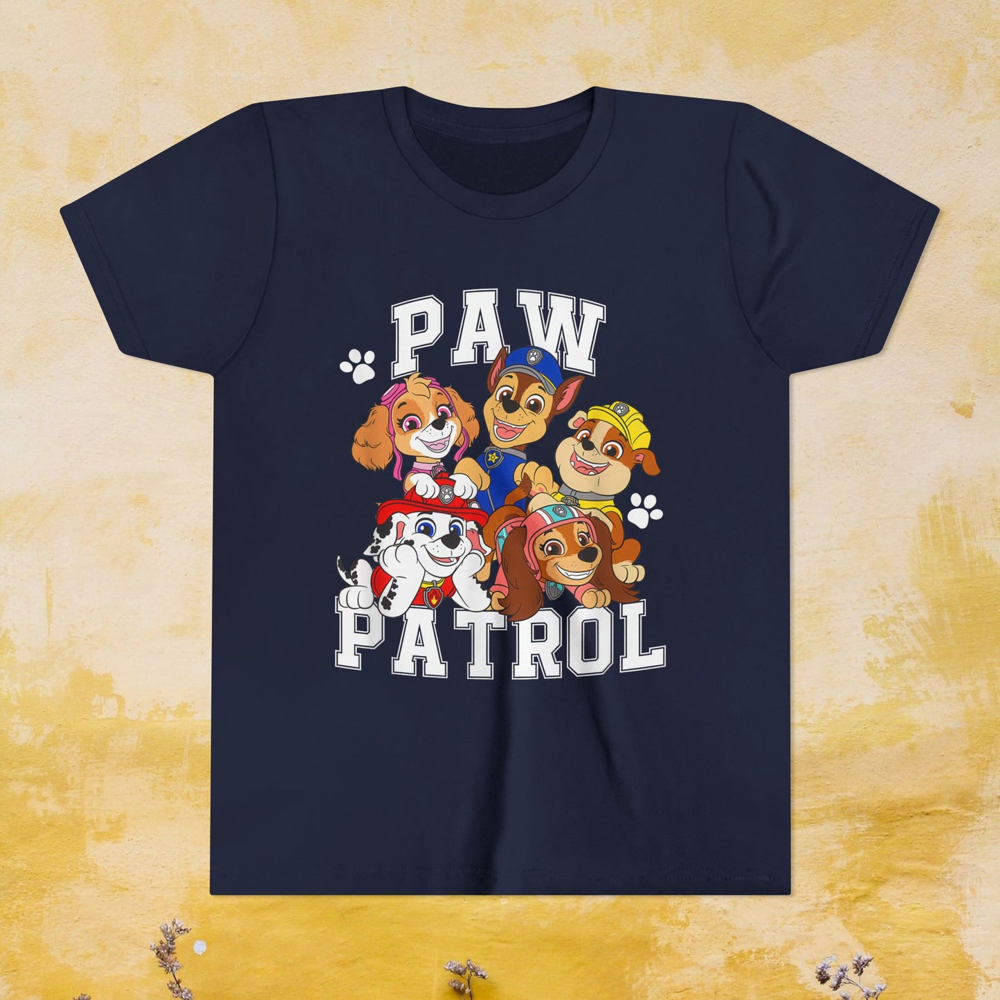 Paw Patrol T-shirt - Animation TV Series Youth Short Sleeve Tee