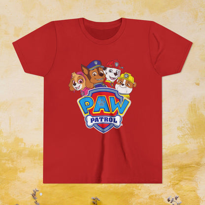 Paw Patrol T-shirt - Animation TV Series Youth Short Sleeve Tee