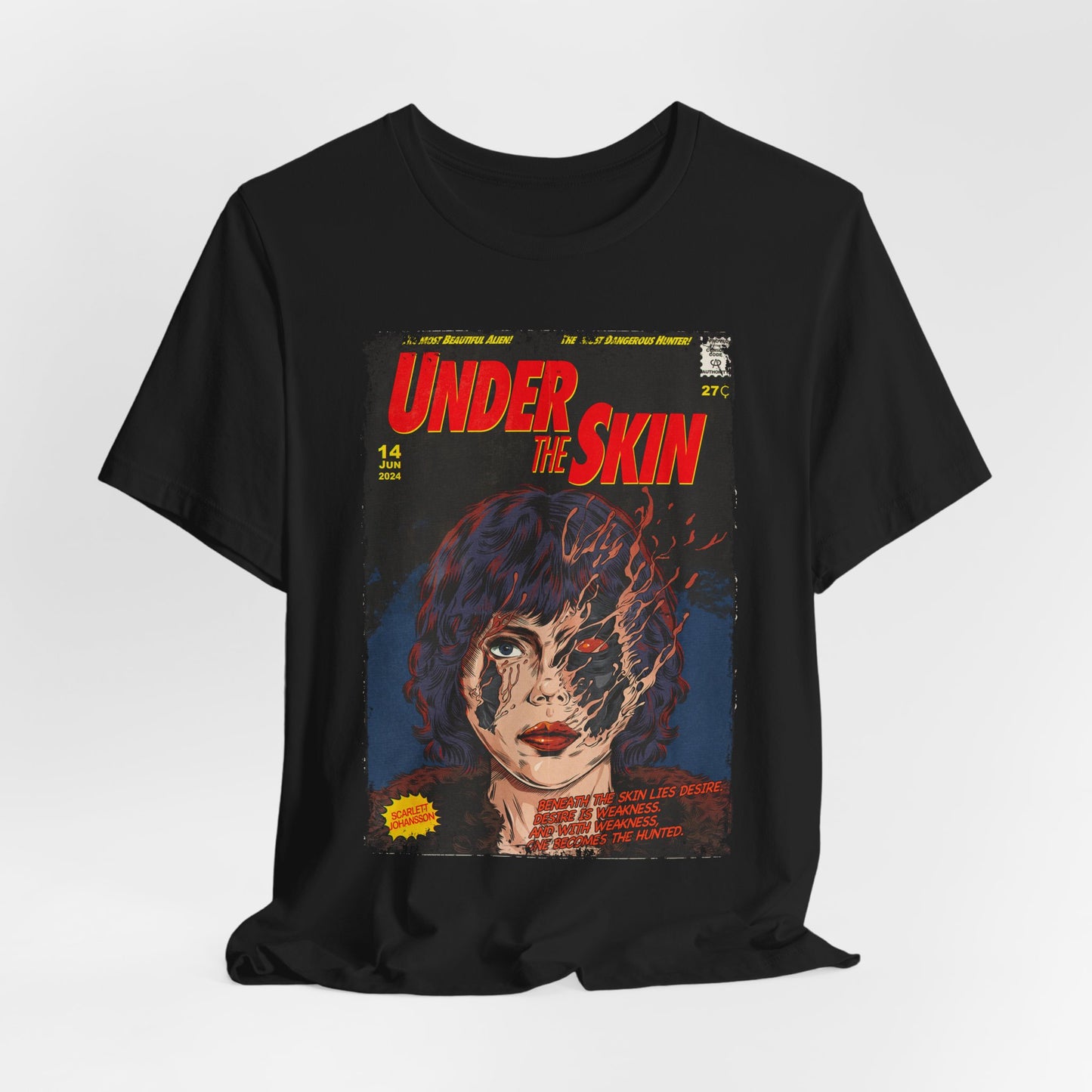 Under The Skin Horror Movie | Unisex Graphic Short Sleeve Tee